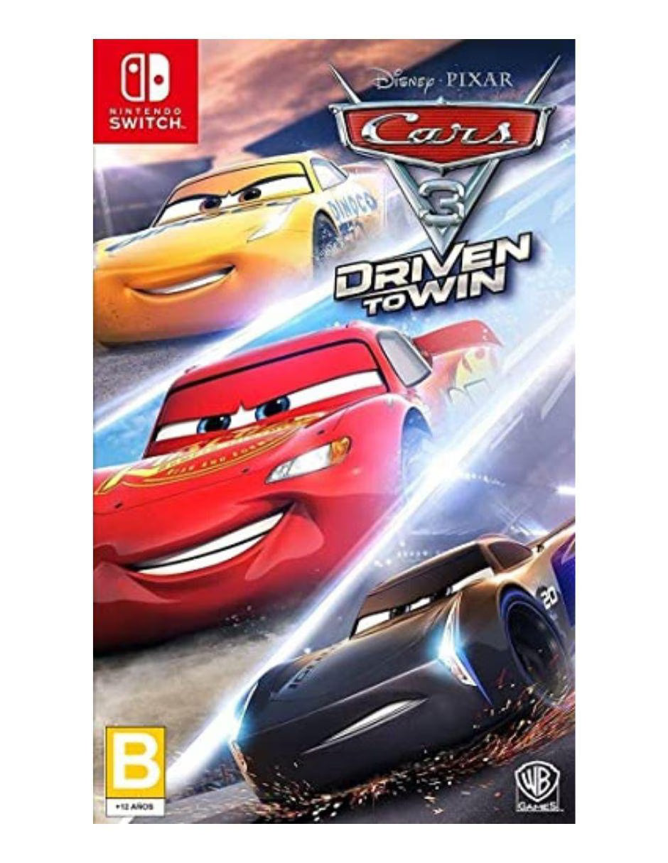 Cars 3: Motivado para ganar (Nintendo Switch 1 y 2)
