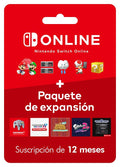 Nintendo Online + Paquete de expansión (Nintendo Switch 1 y 2)
