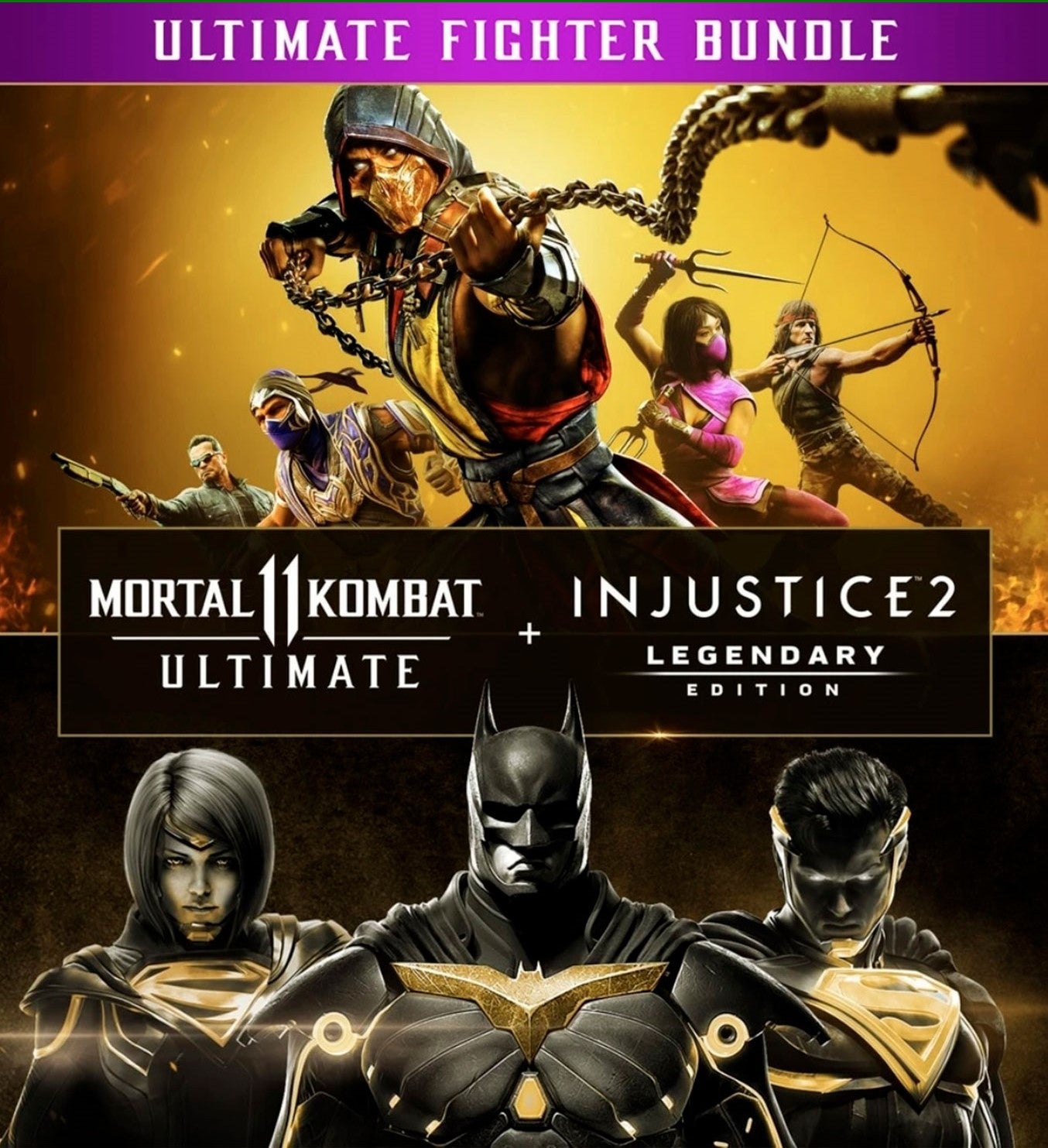 Mortal Kombat 11 Ultimate + Injustice 2 Leg. Edition Bundle (Xbox One y Series)