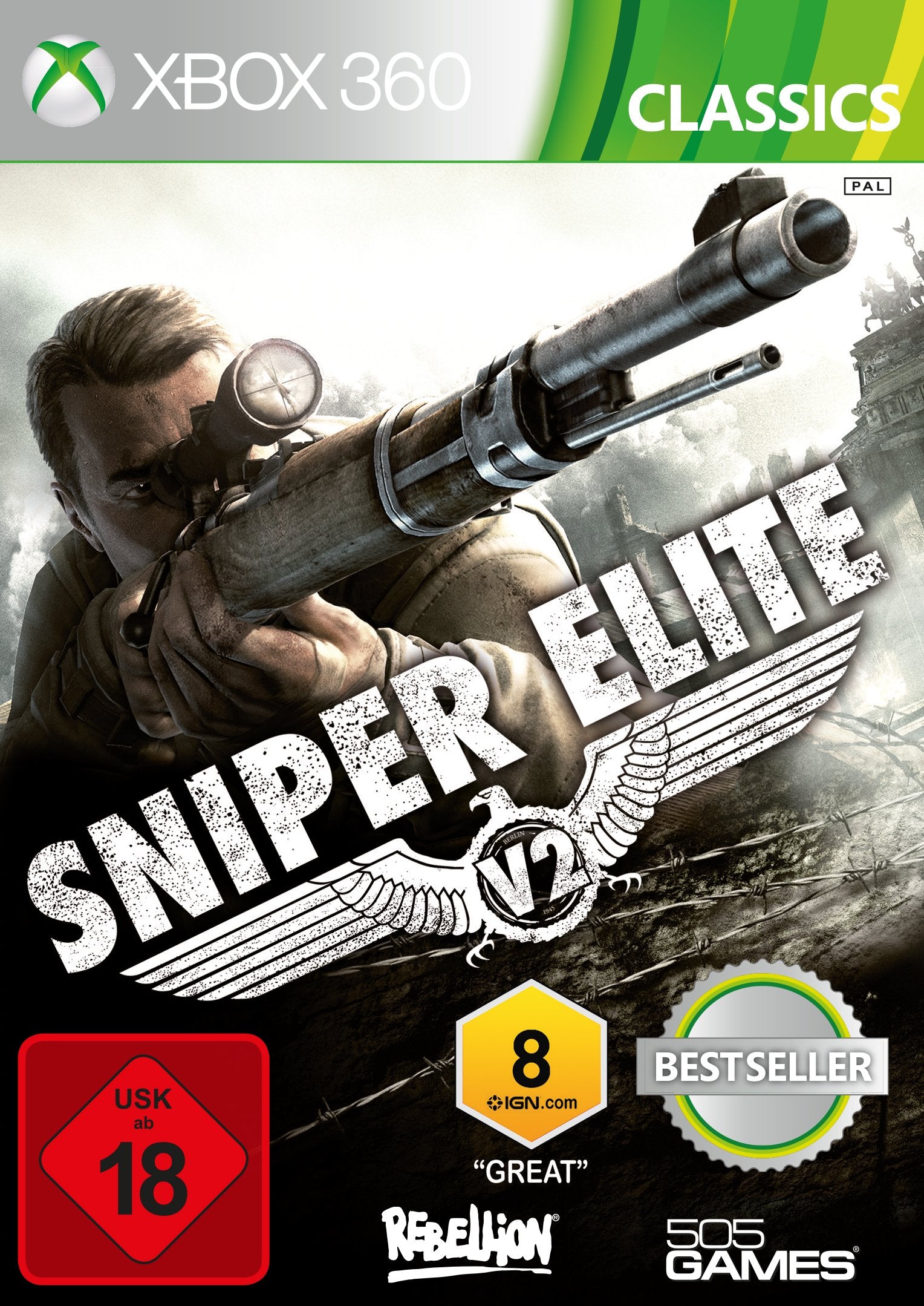Sniper Elite V2 (Xbox360 / One / Series)