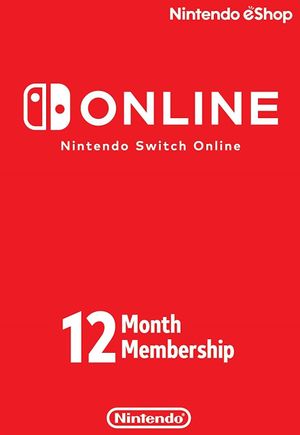 Nintendo Online 12 meses (Nintendo Switch 1 y 2)